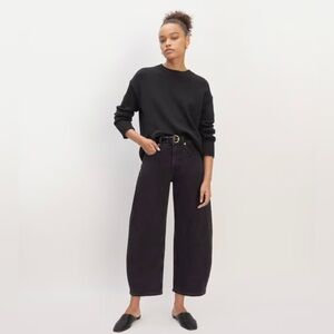Everlane Black Way High Curve Jean, 24R